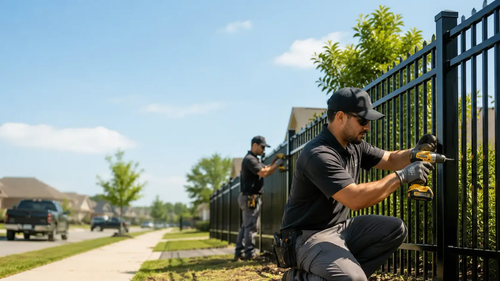 Metal Fence Installation in Chocowinity, NC